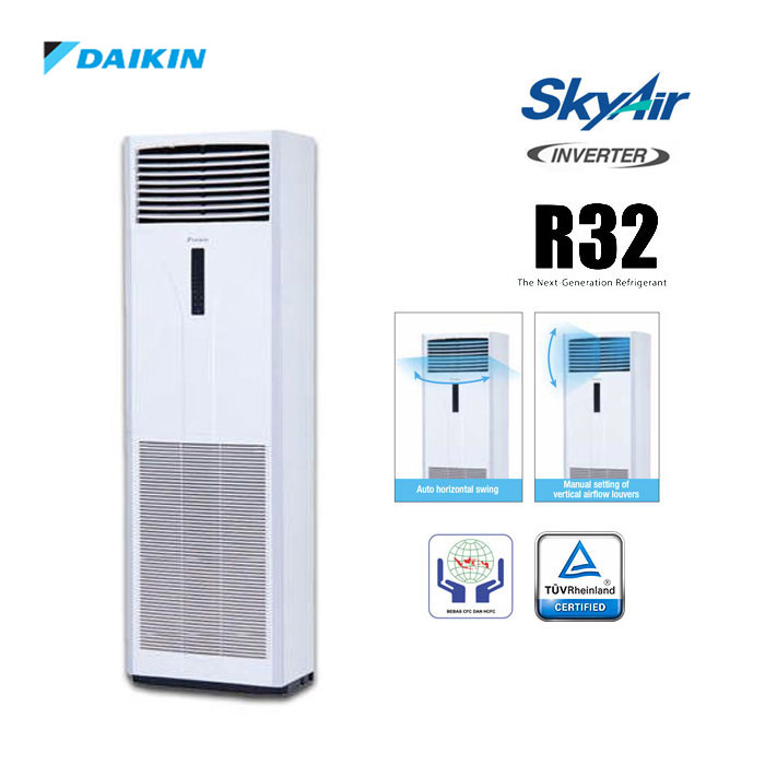 Daikin AC Floor Standing Skyair Inverter Malaysia 3.5 PK ( Remote Wireless ) ( 1 Phase ) - FVFC85AV14 + RZFC85AGV14